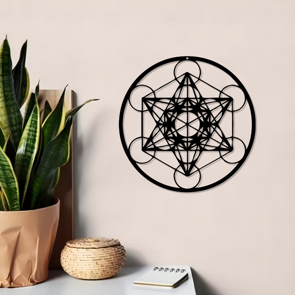 Home Decor - CIFBUY Demir Duvar Sanatı Davut Yıldızı
