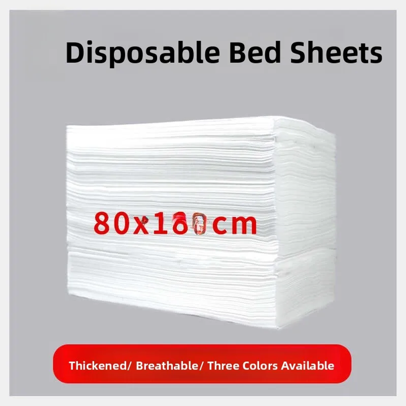 Waterproof Mattress Protector Breathable - 100 Adet Tek Kullanımlık Kalın dokunmamış