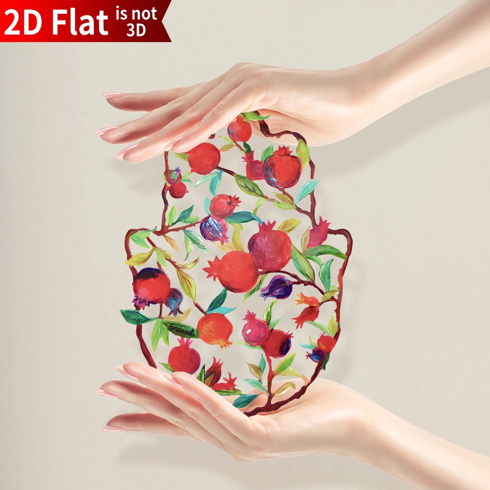 Home Decor - CIFBUY Hamsa Metal Duvar Sanatı, Nazar