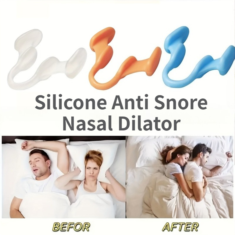 Anti Snore Contour Pillow - 10 adet silikon Anti horlama burun