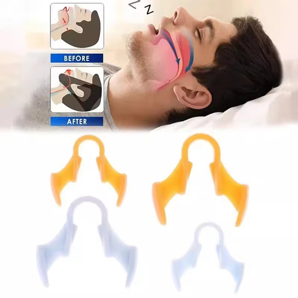 Anti Snore Contour Pillow - 2 adet Mini Horlama Önleyici Cihaz,