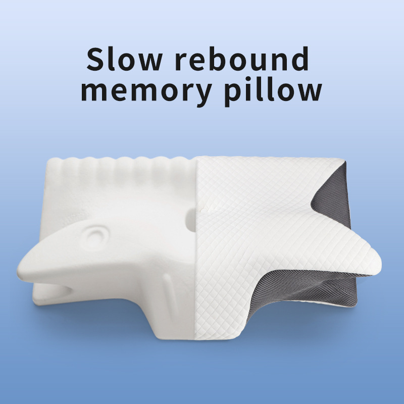 Memory Foam Orthopedic Pillow Neck Pain - Hafızalı Köpük Ergonomik Boyun Yastığı, Ortopedik