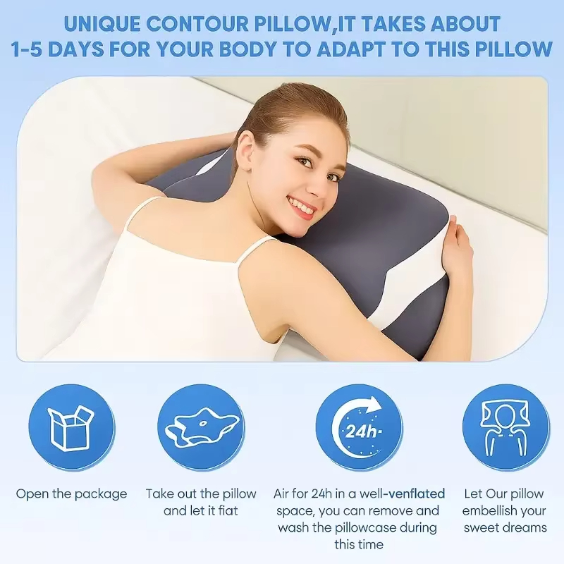Hafızalı Köpük Yastıklar Keleb - Memory Foam Orthopedic Pillow Neck Pain incelemesi ve fiyatı