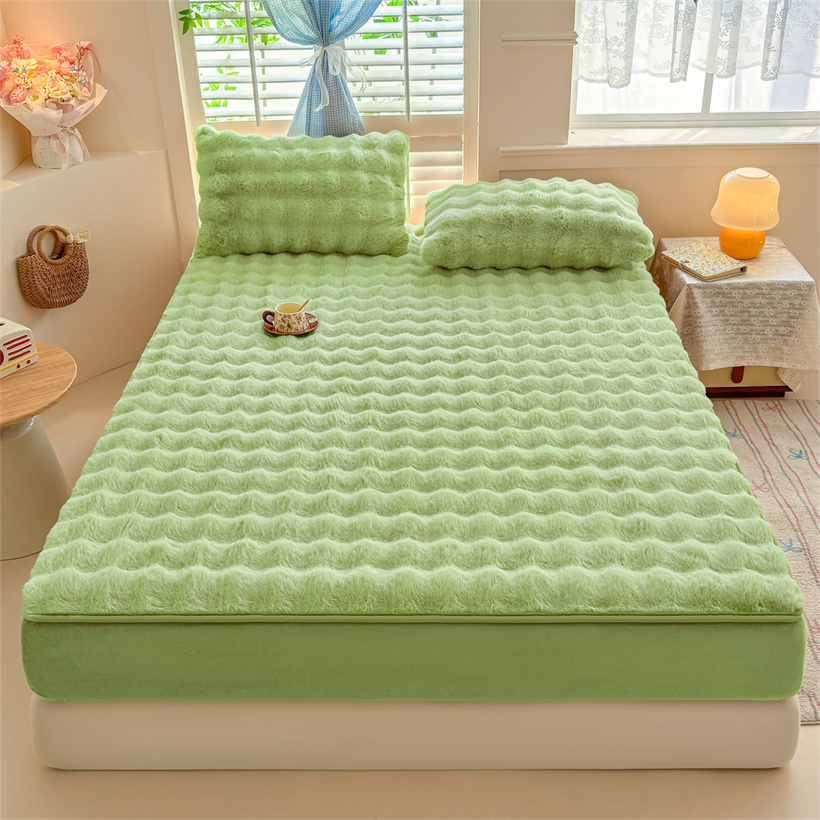 Kışlık Sıcak Suni Tavşan Kürkü - Fitted Bed Sheets Deep Pocket incelemesi ve fiyatı