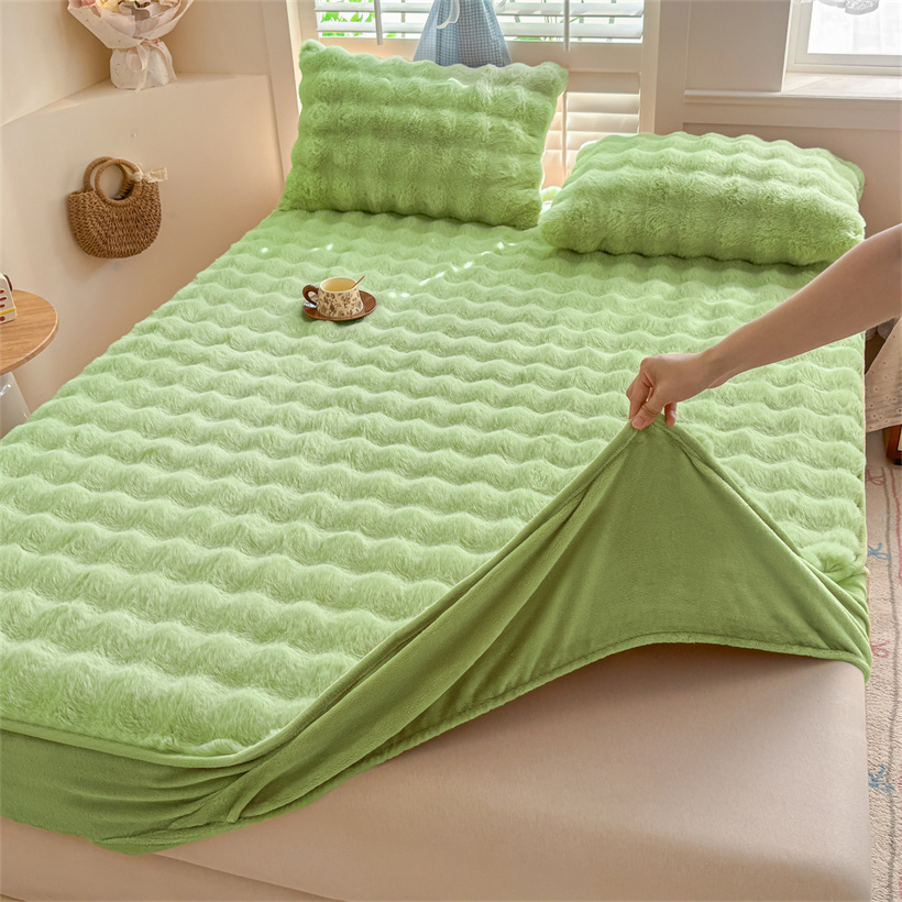 Kışlık Sıcak Suni Tavşan Kürkü - Fitted Bed Sheets Deep Pocket incelemesi ve fiyatı